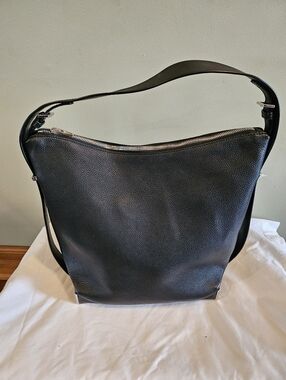 Alexander Wang Black Pebbled Leather Shoulder Bag